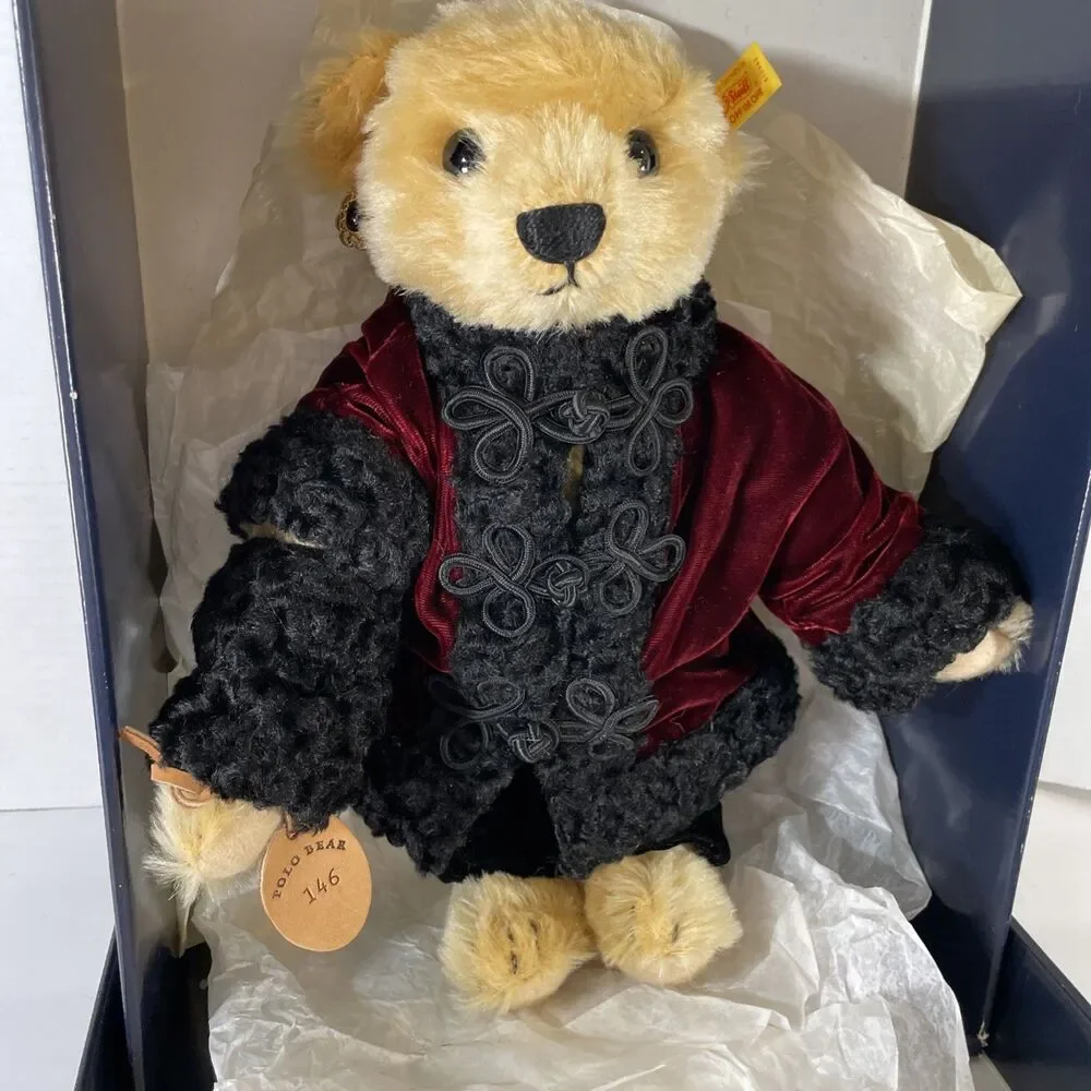 Steiff Polo Ralph Lauren “Russian Girl” Bear 650581 1994 LE 146/1100